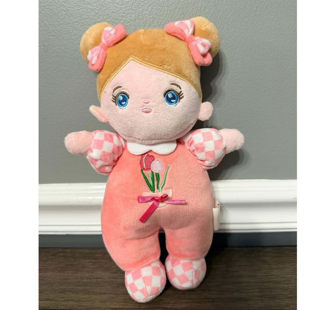 OUOZZZ Soft Baby Doll with Tulip Onsie Plush